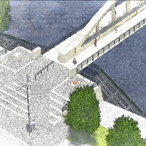 Tartu archbridge reconstruction