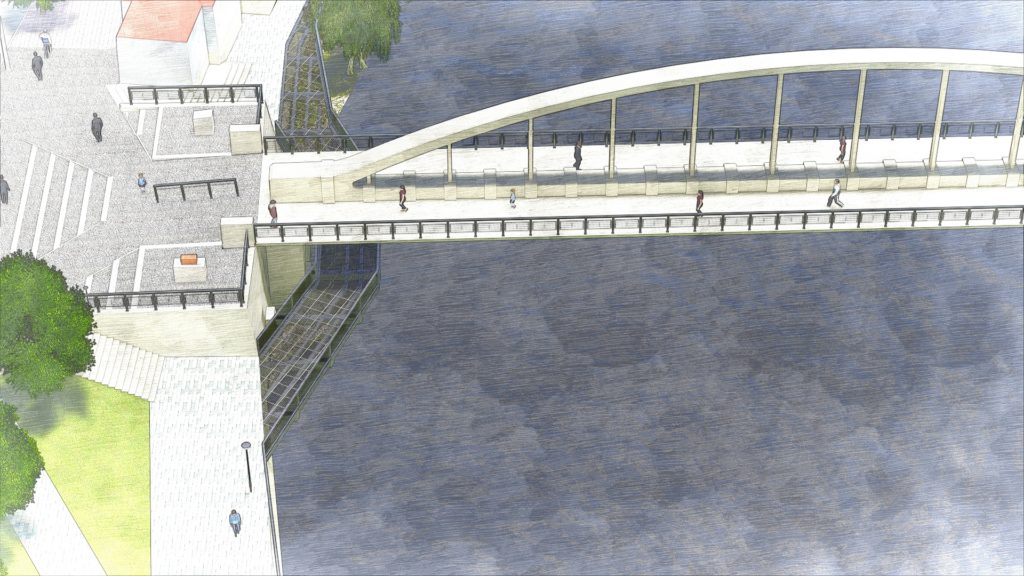 Tartu archbridge reconstruction
