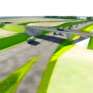 Kernu multilevel intersection bridge alternatives