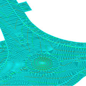 Surface models for machinery work