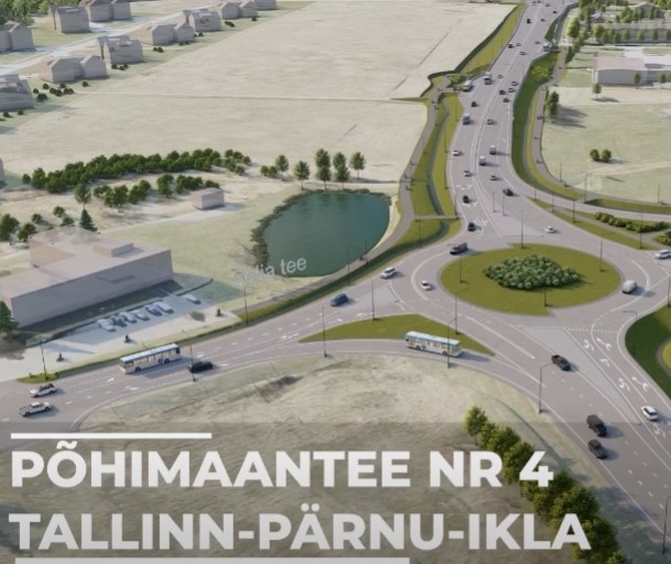 Põhimaantee nr 4, Tallinn-Pärnu-Ikla (lõigus Sauga-Pärnu)